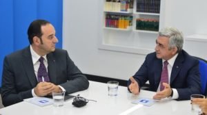 Серж Саргсян посетил Общественную телекомпанию Армении