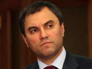 Путин предложил Вячеслава Володина на пост спикера Госдумы