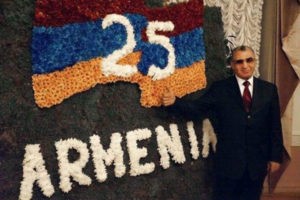 Торжественный прием по случаю 25-летия независимости Армении прошел в Киеве