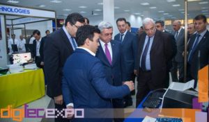 Серж Саргсян посетил выставку «ДиджиТэк Экспо-2016»