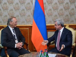 Президент: Армения всесторонне стимулирует развитие науки