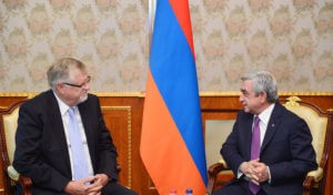 Президент Саргсян принял Герберта Зальбера