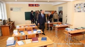 ЕГУ открыл в шушинской школе класс памяти погибшего героя