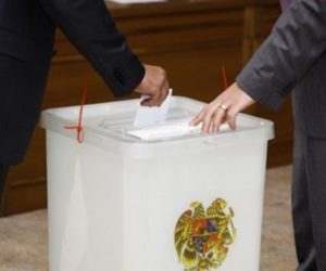 Явка избирателей в армянском городе Ванадзор по состоянию на 17:00 составила 34,22%