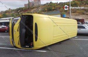 В Ереване попал в аварию автобус N 46