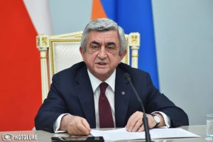 Саргсян проведет сегодняшнее заседание правительства