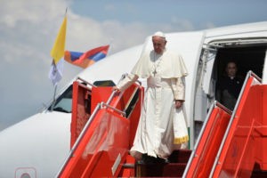 Папа Франциск: Да благославит Бог Армению, Грузию и Азербайджан