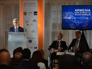 Растет вовлеченность Китая в экономику Армении - Серж Саргсян