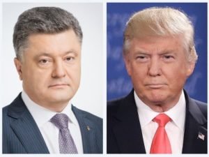Порошенко пригласил Трампа посетить Украину