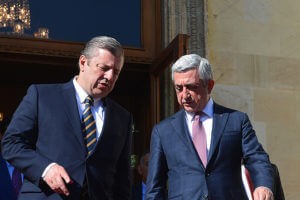 Президент Армении поздравил Квирикашвили с назначением на пост премьер-министра Грузии