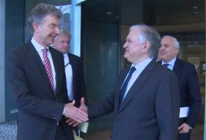 Глава МИД Армении в Берлине провел встречу с главным советником канцлера ФРГ