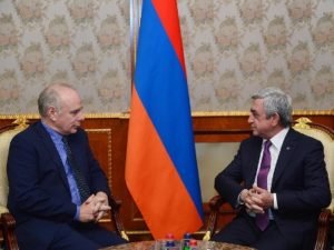 Президент Армении принял руководителя группы «Европейские консерваторы» в ПАСЕ