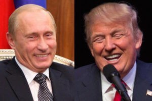 Путин поздравил Трампа с победой на выборах президента США