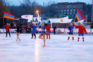 Традиционный ледовый каток откроется в центре Еревана