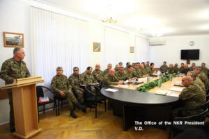 Президенты двух армянских государств провели совещание с высшим командным составом Армии обороны