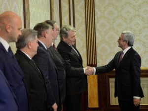 Серж Саргсян принял делегацию Государственной думы РФ