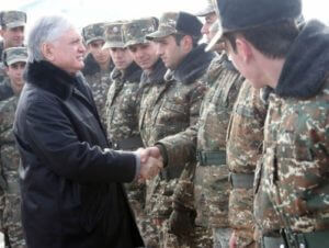 Министр иностранных дел Армении посетил воинскую часть