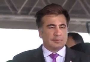 Саакашвили назвал число членов его новой партии на Украине