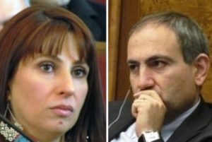 Перепалка между Заруи Постанджян и Николом Пашиняном