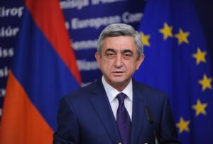 Саргсян направил телеграмму с соболезнованиями Путину