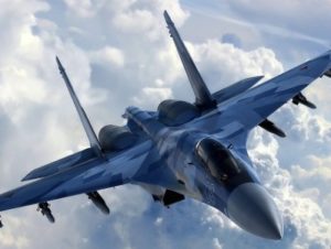 В Казахстане самолет Су-27 потерпел крушение во время учебного полета