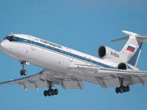 Самолет Ту-154 Минобороны России, пропавший в районе Сочи, упал в Черном море