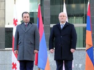Военная делегация Армении прибыла в Грузию