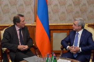Серж Саргсян принял вице-президента Всемирного банка по региону Европы и Центральной Азии
