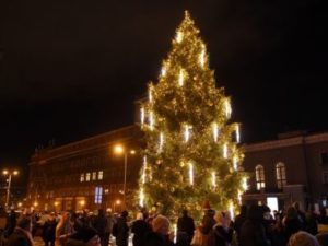 Рождественская елка в Риге попала в Книгу рекордов Гиннеcса