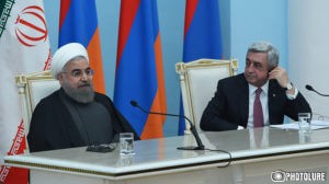 Президенты Армении и Ирана обсудили вопрос создания транзитного коридора Персидский залив-Черное море