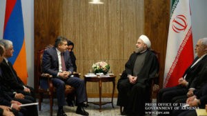 Премьер Армении встретился с президентом Ирана