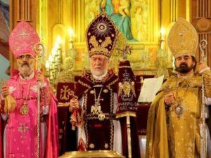 Католикос Киликийский Арам I отслужил литургию в Алеппо