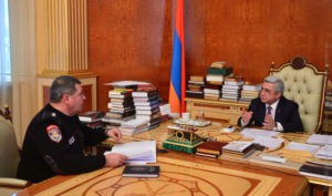 Президенту Армении представили реформы Дорожной полиции