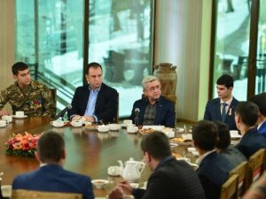 Президент Саргсян: Никто не сможет принуждать жителей Карабаха