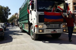 Армения отправит очередную партию гуманитарной помощи в Сирию
