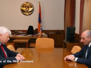 Президент Арцаха принял Личного представителя Действующего председателя ОБСЕ