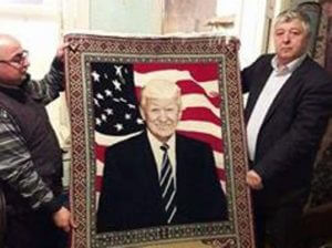 Азербайджан в своем репертуаре: Трампу послали ковер с его портретом