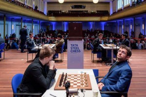 Левон Аронян сыграл вничью с поляком Войташеком в 11-м туре Tata Steel Chess