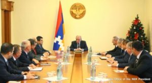 Президент Арцаха провел рабочее совещание