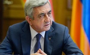 Серж Саргсян выразил соболезнования президенту Киргизии в связи с крушением самолета под Бишкеком