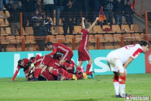 Армения сохранила свои позиции в рейтинге ФИФА