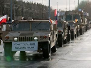Американские военные прибыли в Польшу