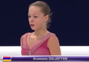 Армянская фигуристка Анастасия Галустян выиграла "бронзу" Mentor Cup-2017