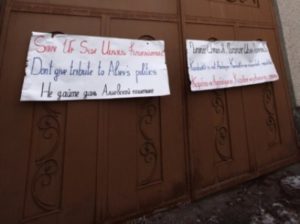 В Ереване атаковали посольство Белоруссии