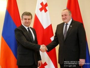 Президент Грузии  подчеркнул  важность  деятельного участия  армянской общины  в экономической и культурной жизни Грузии
