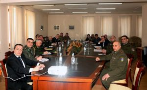 В Минобороны Армении военным атташе представили ситуацию на линии соприконосвения