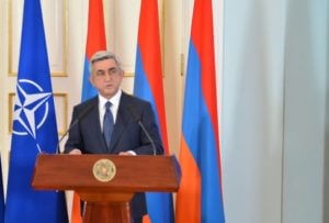 Президент Армении встретится с Генсеком НАТО