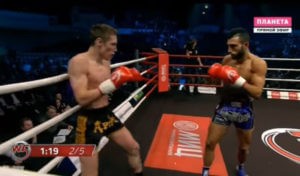 Джиорджио Петросян лишил пояса российского чемпиона мира по кикбоксингу в поединке в Москве