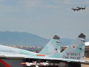 Летчики ЮВО в Армении начали полеты на МиГ-29