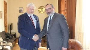 Министр иностранных дел Арцаха обсудил с представителем ОБСЕ вопросы, относящиеся к наблюдениям